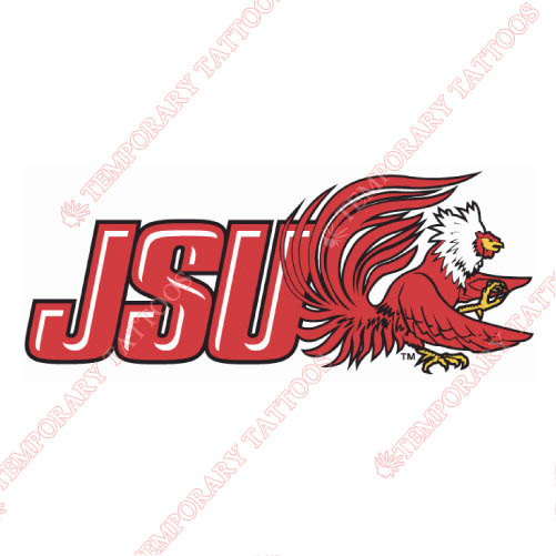 Jacksonville State Gamecocks Customize Temporary Tattoos Stickers NO.4693